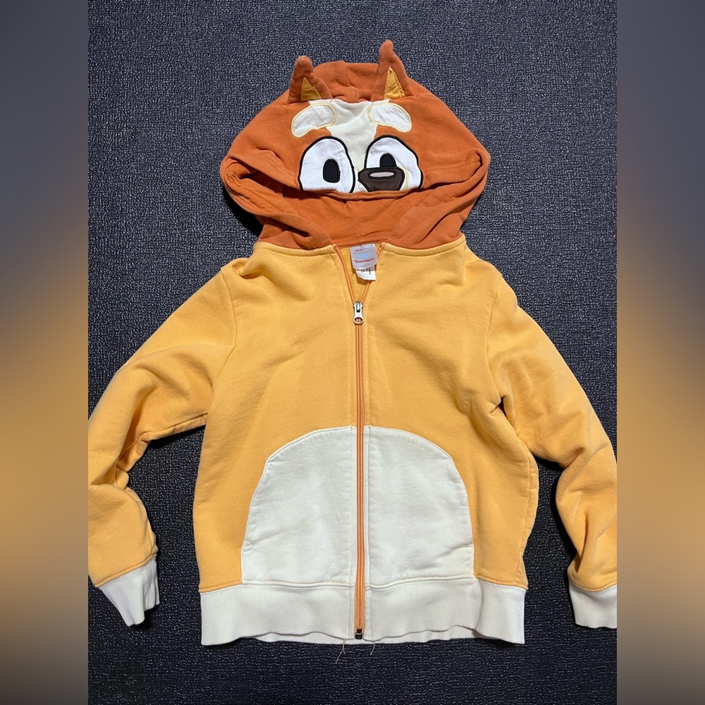 Hanna Andersson Bluey Bingo hoodie size 120 (6/7)